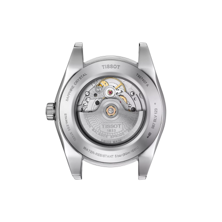 Montre Homme Tissot Gtleman Powermatic 80 argenté bracelet acier - Réf. T9274074103101