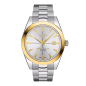 Montre Homme Tissot Gtleman Powermatic 80 argenté bracelet acier - Réf. T9274074103101