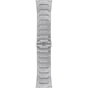 Montre Homme Tissot PRX Powermatic 80 bleu bracelet acier - Réf. T9314074104100