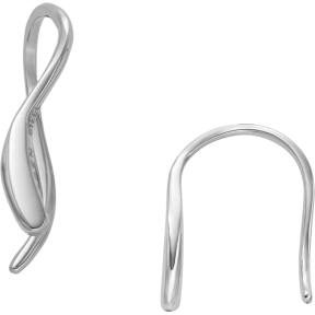 Skagen - Boucles d'oreilles crochet acier argenté - Ref SKJ1790040