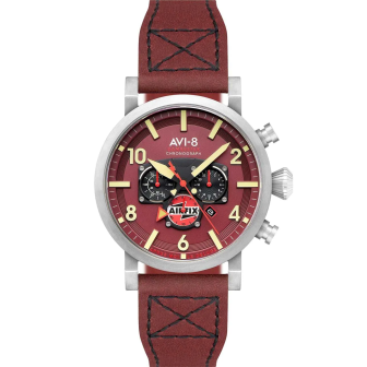 AVI8 - Montre Homme Dambuster Gibson Dual-Time - Ref AV-4107-04