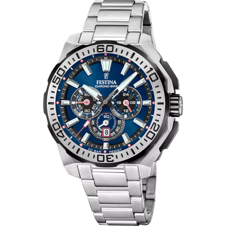 FESTINA - Montre Homme Multifonction bleu - Ref F20724/2