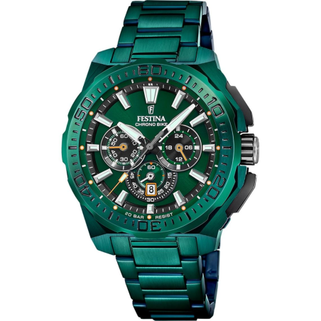 FESTINA - Montre Homme Chrono Bike vert - Ref F20730/1