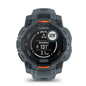 GARMIN - Montre Homme Instinct 3 Solar Tactical - Ref 010-02934-01
