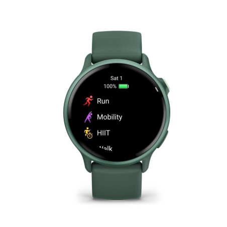 GARMIN - Montre Mixte Vívoactive 6 Jasper Green - Ref 010-02985-02