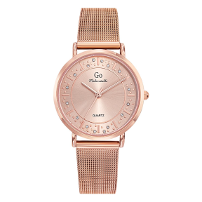 Girl Only - Montre Femme Acier doré rose - Ref 695600