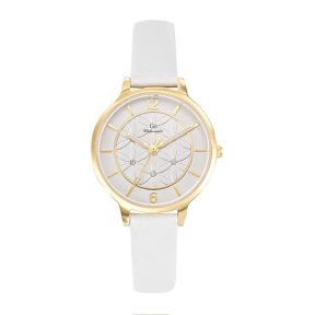 Girl Only - Montre Femme Cuir blanc - Ref 699597