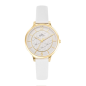 Girl Only - Montre Femme Cuir blanc - Ref 699597