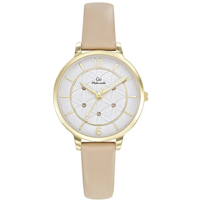 Girl Only - Montre Femme Cuir beige - Ref 699608 Girl Only - Montre Femme Cuir beige - Ref 699608