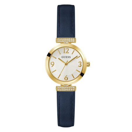 GUESS   - Montre Femme Ladies Blue Gold - Ref GW0614L5