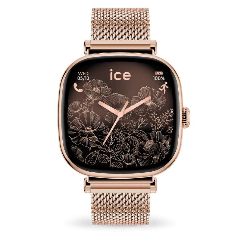 ICE WATCH - Montre Femme ICE smart SQ 2.0 Rose-gold - Ref 25233 ICE WATCH - Montre Femme ICE smart SQ 2.0 Rose-gold - Ref 25233