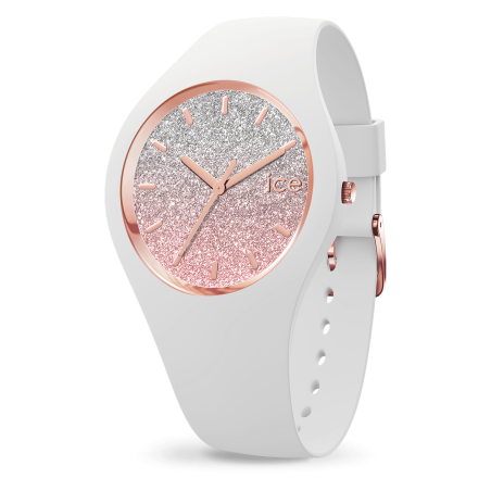 ICE WATCH - Montre Femme ICE lo White pink - Ref 024519