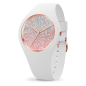 ICE WATCH - Montre Femme ICE lo White pink - Ref 024519 ICE WATCH - Montre Femme ICE lo White pink - Ref 024519