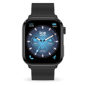 ICE WATCH - Montre Mixte ICE smart 3.0 Black Milanese - Ref 024300