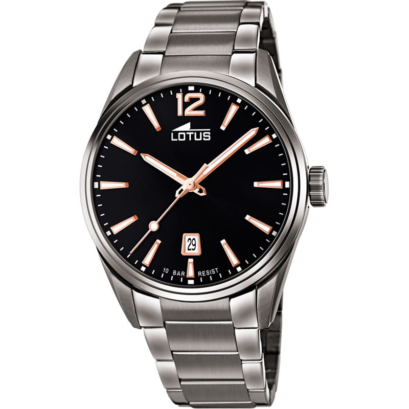 LOTUS - Montre Homme Cadran noir - Ref 18684/2