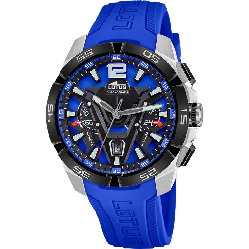 LOTUS - Montre Homme Silicone bleu - Ref 18944/1