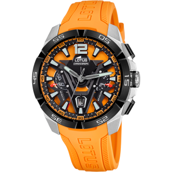 LOTUS - Montre Homme Silicone orange - Ref 18944/3
