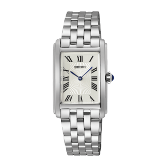 SEIKO - Montre Femme Classique rectangulaire - Ref SWR083P1