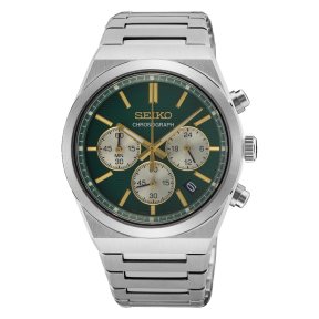 SEIKO - Montre Homme Sport Vert - Ref SSB461P1