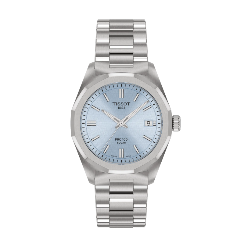 TISSOT - Montre Homme PRC 100 Solar bleu - Ref T1518221135100